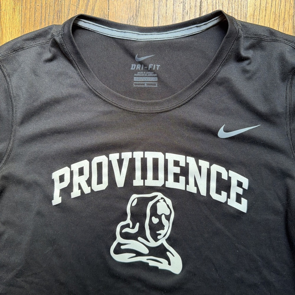Nike Dri-fit Providence College Friars Women's L Basketball Long Sleeve Black Lg - Picture 3 of 11